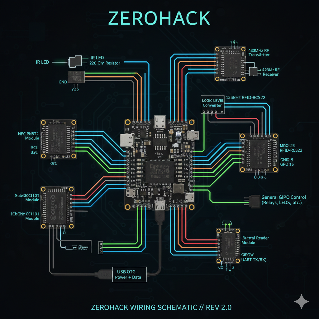 ZeroHack Circuit Diagram